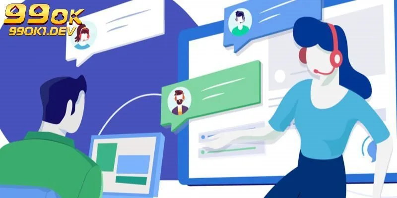 Liên hệ 99OK 1 Khám phá bộ phận liên hệ 99OK